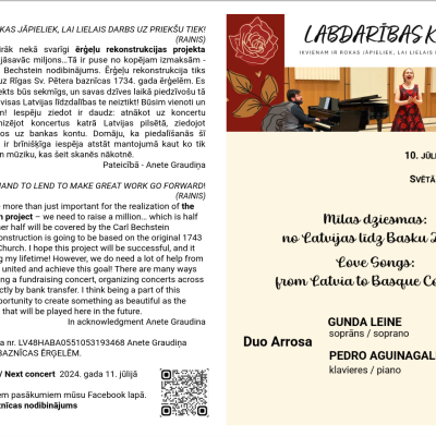 Concert in St.Peters church 2024
